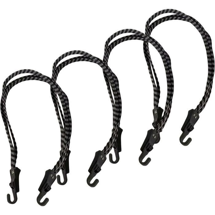 Lot De 4 Sangles Caoutchouc Pour Phare Moto Cross - Fourche 30-43mm, Dirt Bike, Sport Dual, Moto Nue