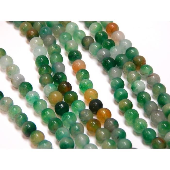 Perles rondes en Jadéite du Guatemala – 2,3 mm