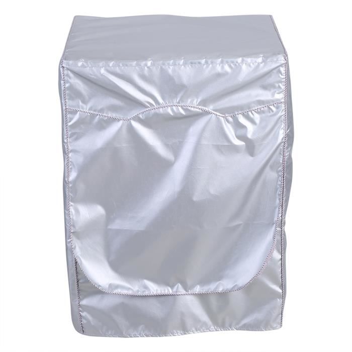 Housse Protection Machine à Café CONGARTENO - Coton/polyester, Gris Clair, Lavable, Anti-poussière, Déco Cuisine