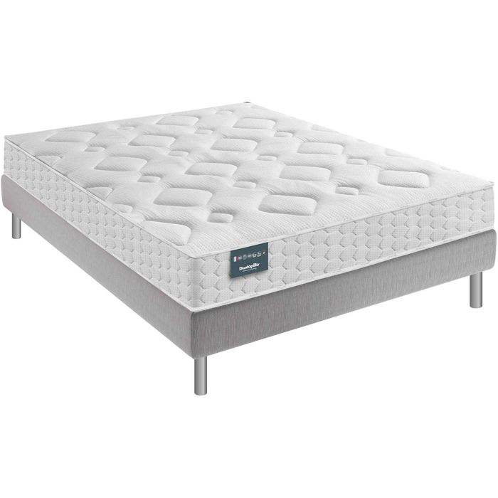 Ensemble Dunlopillo couchage latex Aérial® 21 cm LILAS matelas sommier pieds 140x190 Ensemble Dunlopillo couchage latex Aérial® 21 cm LILAS matelas sommier pieds 140x190