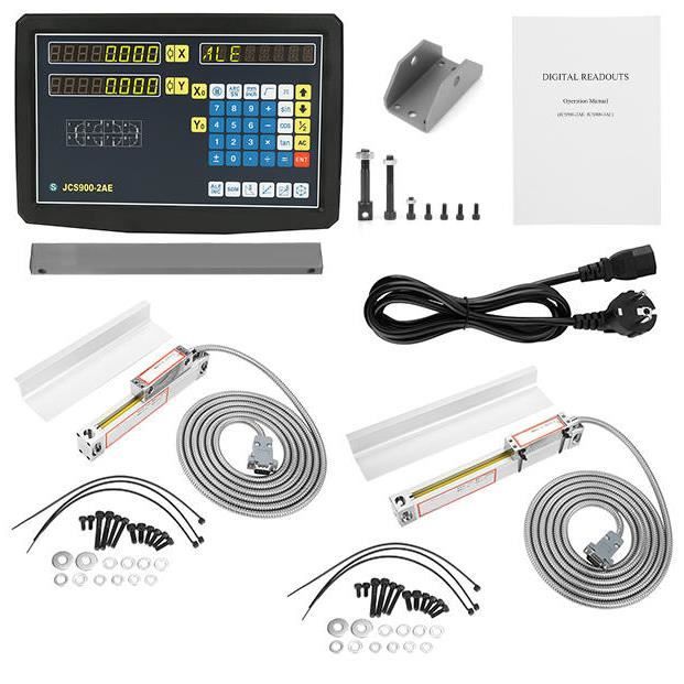 Lecteur D'Échelle Linéaire KA-300/KA-600 - Encodeur Optique 0,005 Mm/0,001 Mm - Câble 3m