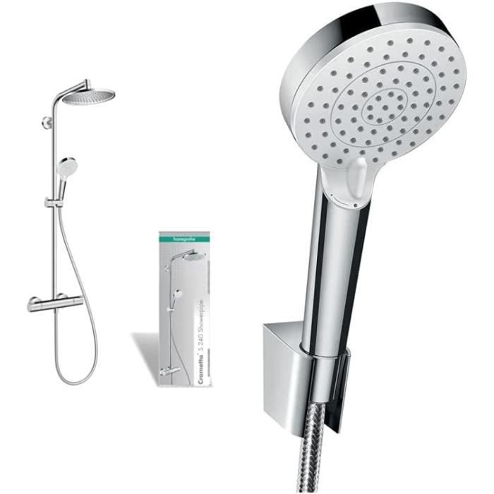 Hansgrohe Colonne de douche Showerpipe Crometta S 240 avec Mitigeur