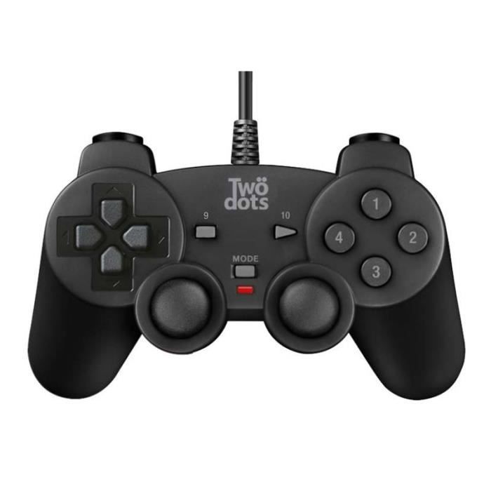 MANETTE COMPATIBLE TWO DOTS SONY PC PS3 PS2