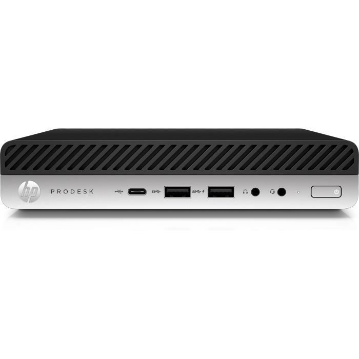 HP ProDesk 600 G3 Mini 34 GHz Intel® Core™ i3 de 7eme génération i3-7100T 4 Go 500 Go Windows 10 Pro