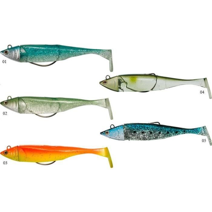 Illex LEURRE SOUPLE ARME NITRO SPRAT SHAD 9CM TETE PLOMBEE 21G