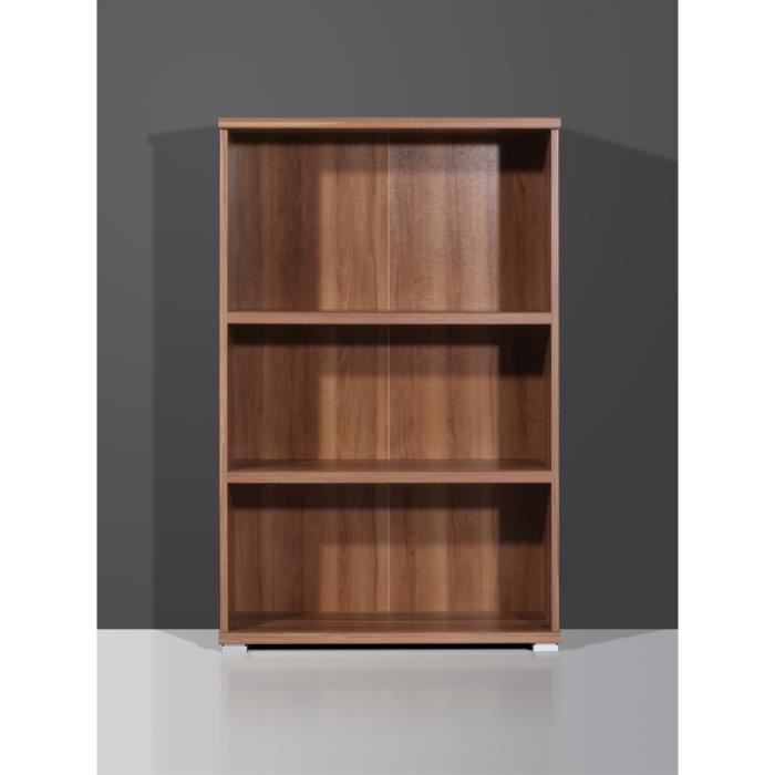 Etagere De Bureau Coloris Noyer Fonce Arlington Achat Vente Armoire De Bureau Etagere De Bureau Coloris N Cdiscount