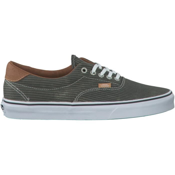 Baskets Vans ERA59 Vert - Homme - Lacets - Textile - Plat