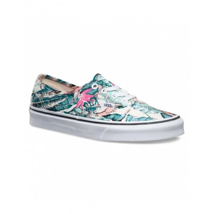 vans fleurs tropical