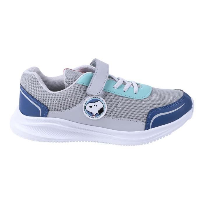 CERDA Baskets enfant - Cerda - Snoppy - Semelle légère EVA - Gris - Taille 32