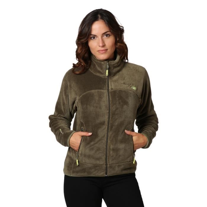 GEOGRAPHICAL NORWAY URSULA polaire pour femme Kaki Femme