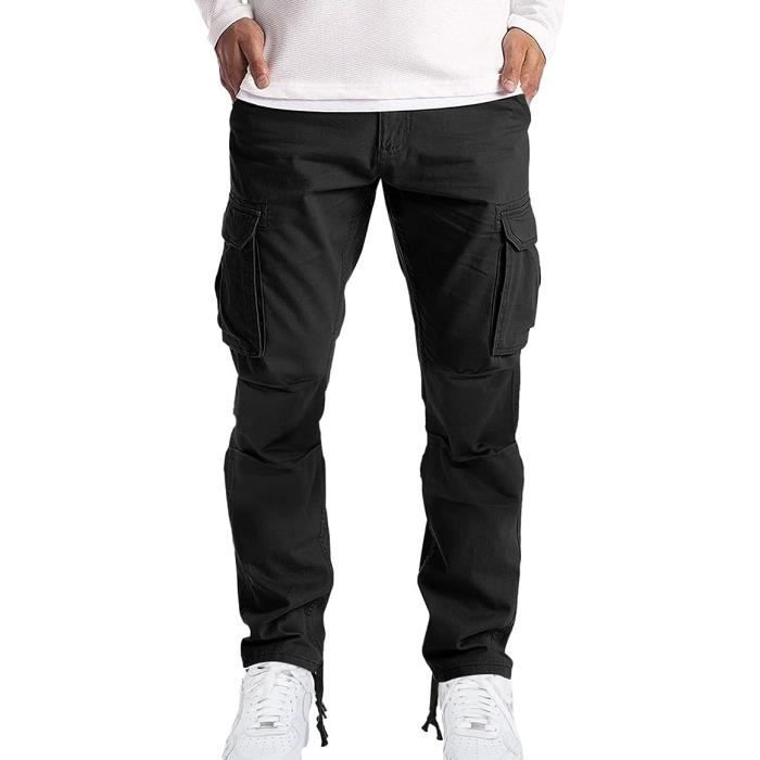 Pantalon Cuisine Homme Jogging Cargo Homme Pantalon De Travail Homme  Chantier Peintre Pantalon Treillis Homme Noir Pantalon Chasse Noir -  Cdiscount Prêt-à-Porter