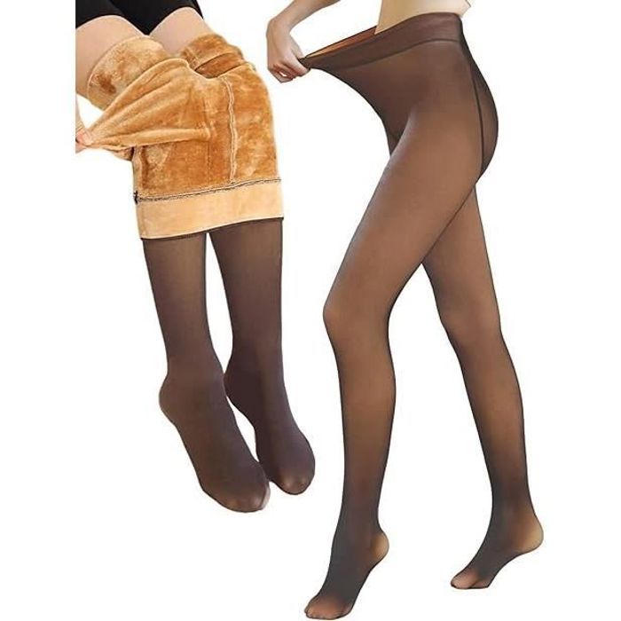 Legging Fourre Legging Femme DoublÃ© Polaire Collant Polaire Femme Chaud MARQUE Modèle Doublé Polaire