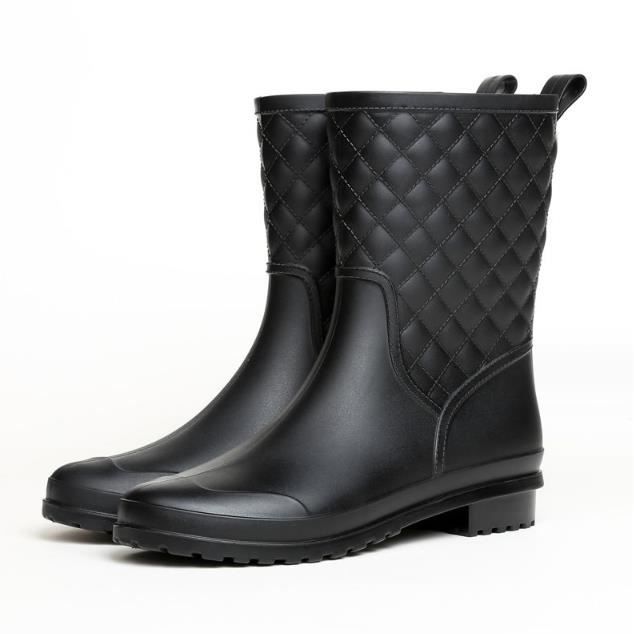 Bottes De Pluie Enfant 3Kamido GoStyle - Antidérapantes, Semelle Antibactérienne, Bande Réfléchissante 3M - Fabriquées En Pologne