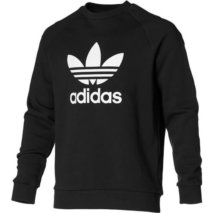 ADIDAS - Sweat manches longues - Noir - Cdiscount Prêt-à-Porter