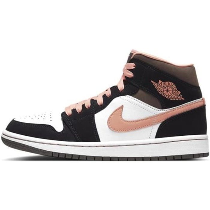 Basket Air Jordan 1 Mid Peach Mocha (W) pour homme Basket Air Jordan 1 Mid Peach Mocha (W) pour homme