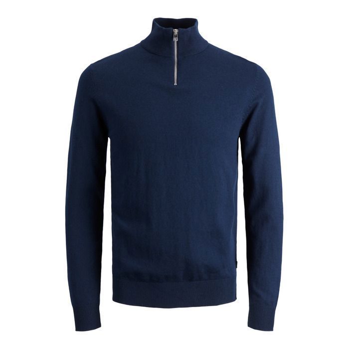 JACK & JONES Pull En Maille Col V - Tricot Coton Respirant Pour Homme