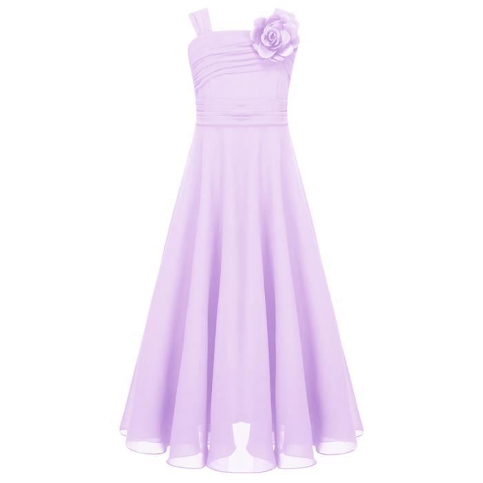 Robe De Fille De Fleur En Mousseline De Soie 2022... Du 77,16 € | DHgate