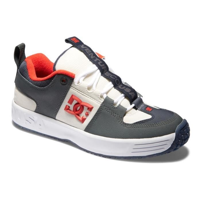 Chaussures de skate DC Lynx X Venture GN2 pour homme - Blanc/Gris