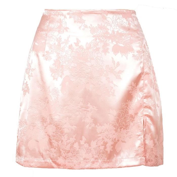 Jupe Longue Femme BOSS Veplica Rose - En Polyester, Neuve Avec étiquettes - Taille Régulière
