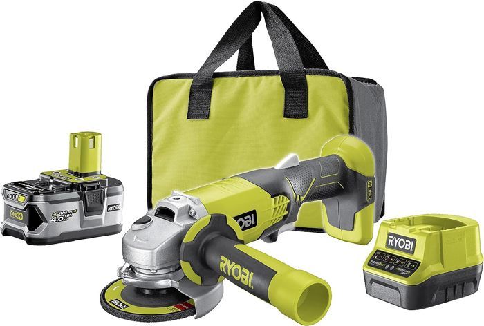 Meuleuse d'angle RYOBI 18V Ø 115 mm Sans fil Affuter Métal