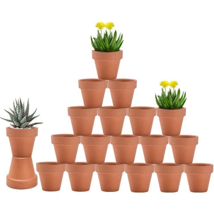 Pot En Terre Cuite Decoree | Déco jardin DIY: 35 idées pour intégrer ...