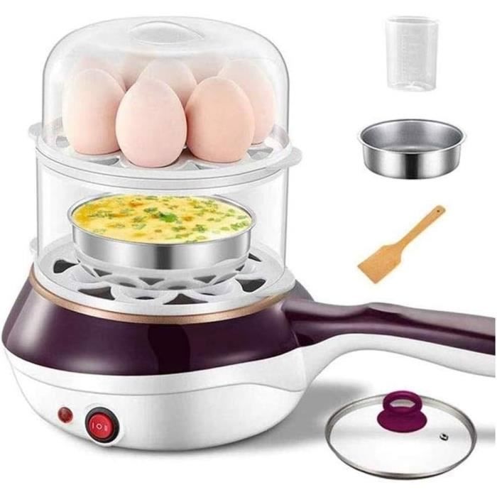 DASH Cuiseur à Œufs Rapid : 6 Œufs, Dur, Mollet, Poche – Compact Et Élégant