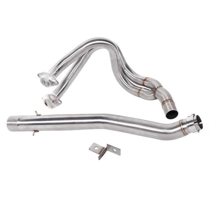 Tuyau Intermédiaire D'Échappement Pour Kawasaki Z900 2017-2024 - Acier Inoxydable 51mm - Améliore Flux Et Réduit Le Bruit - 10