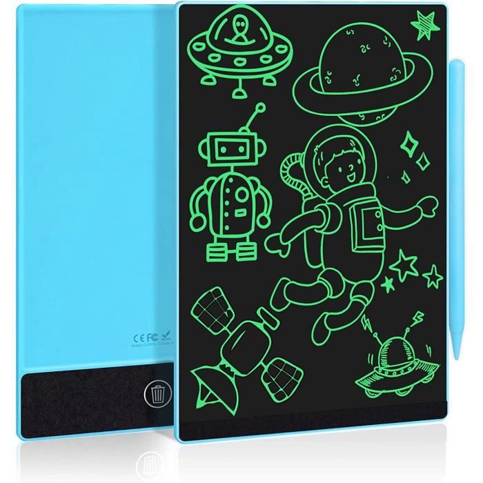 Tablette à Dessin LCD 8,5 Pouces – Écran Coloré, Léger Et Portable – Jouet Éducatif Pour Fille Et Garçon 2-7 Ans – Cadeau Anniversaire Et Noël (Noir)