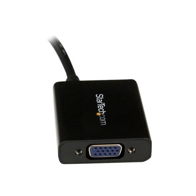 StarTech.com Adaptateur DVI vers VGA M/F de 20 cm - Noir - VGA