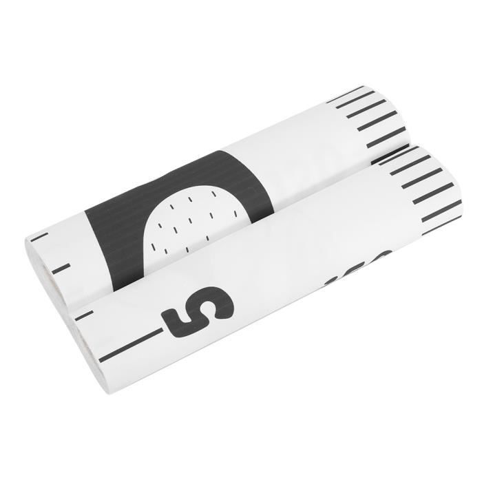 Règle De Mesure Murale Pour Enfants - Échelle 0-200cm, Design Amovible Et Anti-Taches - Idée Cadeau Anniversaire & Noël