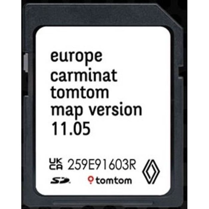 Carte SD Navigation GPS Europe 2023 - 11.05 - Compatible avec Renault TomTom  Carminat - Cdiscount Auto