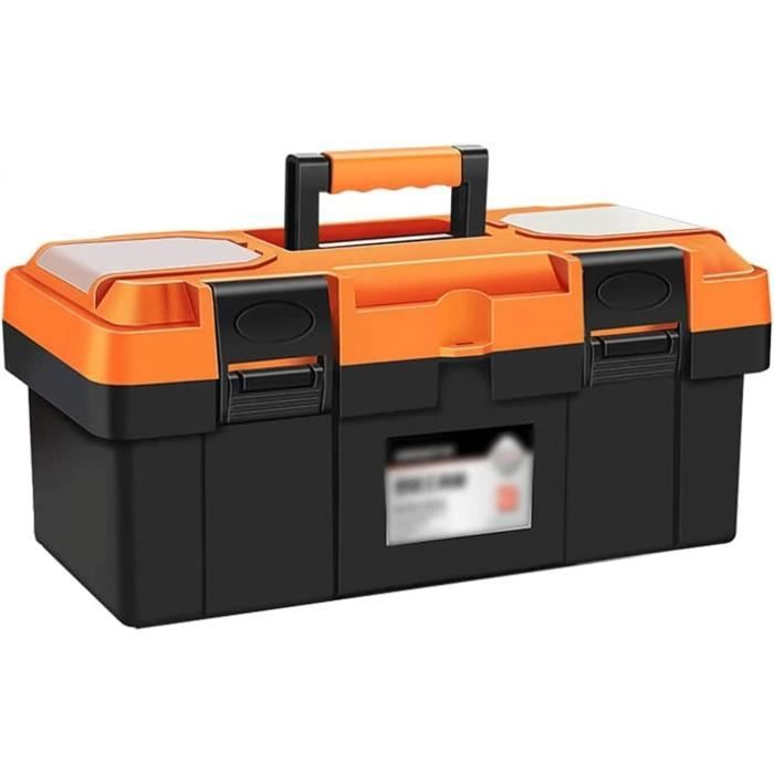 Boîte à Outils Plano 131252 Plastique Orange Fabriquée Aux US 11 5/8 Pouces