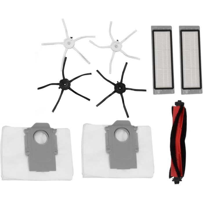 Kit Sacs à Poussière Et Chiffons Pour Robot Aspirateur Redkey R10 - 4 Sacs + 4 Chiffons - 7