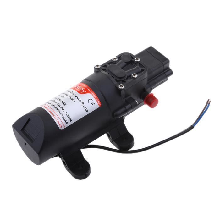 Pompe à Membrane Auto-Amorçante Haute Pression 70W 6L/min – Résistante à La Corrosion, Fonctionnement Silencieux