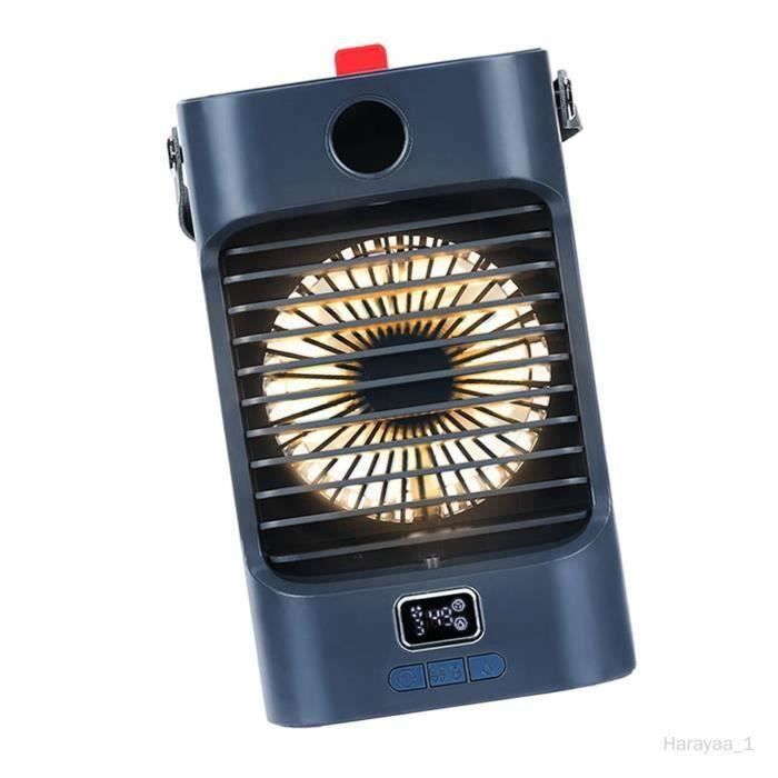 Ventilateur De Refroidissement à Brumisation 1L, Trois Vitesses, Télécommande, Pour Chambre Et Bureau 95980490