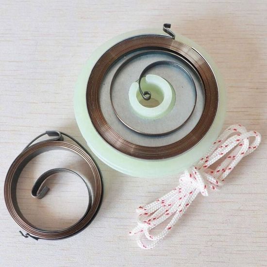 Ressort De Poulie Lanceur Pour Tronçonneuse 5200 5800 52CC 58CC - Pièce De Rechange - Hauteur 10.3mm