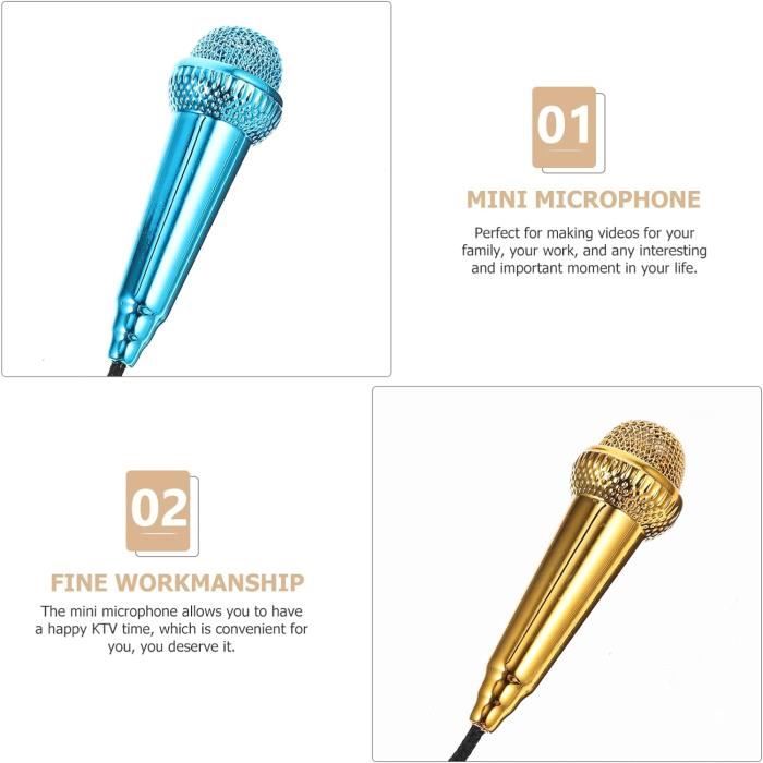 Petit Micro Micro Usb 16 Pièces Mini Microphone Mini Articles De Voyage Petit Micro ...