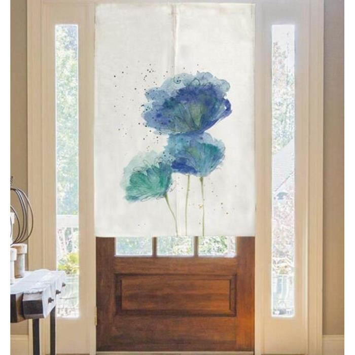 Surwin Style Chinoise Rideau De Porte Japonais Long Tapisserie Noren En Lin Fenêtre Rideaux Panneau Tenture Tapisserie Décoration Pour Cuisine Chambre