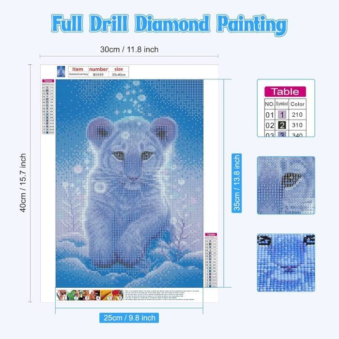 XFSRG Diamond Painting Schmetterling - 5D DIY Bastelset