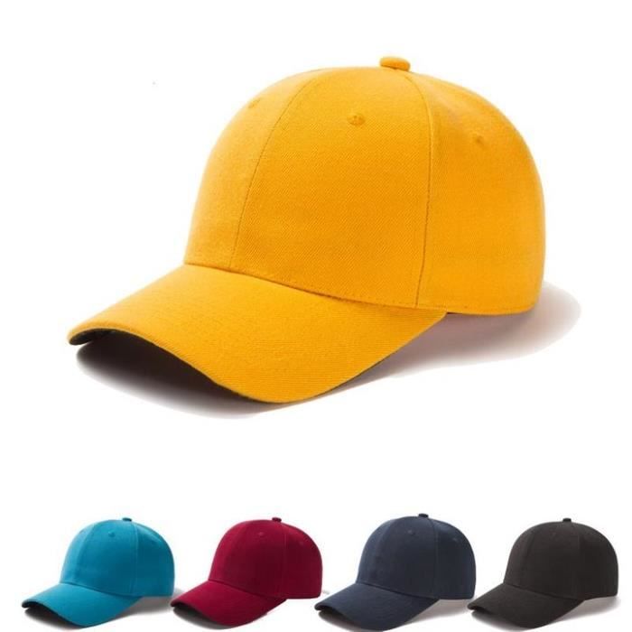 Lot De 2 Casquettes Baseball Femme - Papillon Brodée Réglable Coton - Noir Et Violet