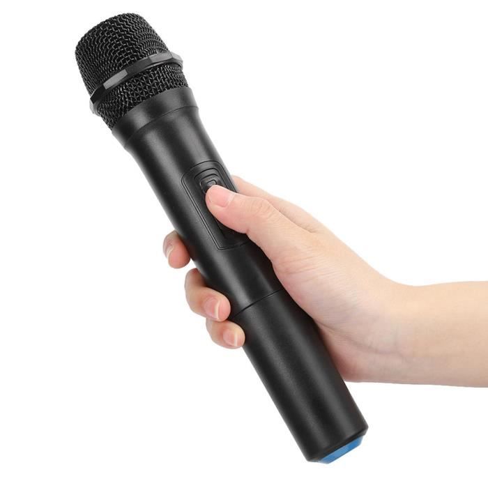 Microphone sans Fil, 8 Canaux UHF 700MHz - 790 MHz Kit de Microphones à  Condensateur Professionnel sans Fil avec 8 Microphones à Mains pour Fête