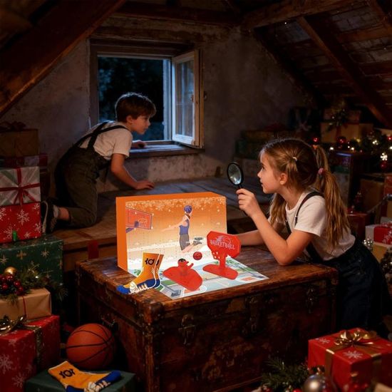 Calendrier De L'Avent 2025 - Sport De Basket-ball Pour