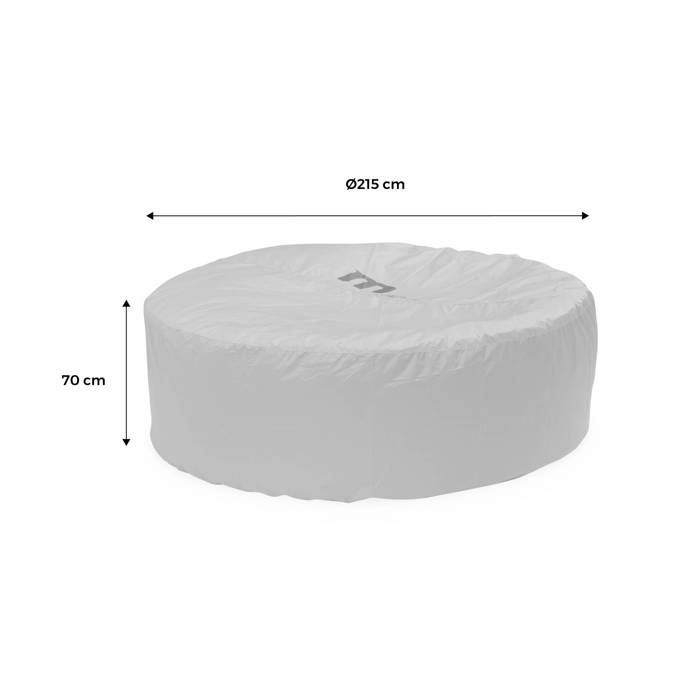 Housse de protection intégrale pour spa gonflable carré ou rond 6