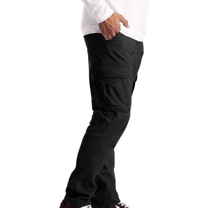 Pantalon Cuisine Homme Jogging Cargo Homme Pantalon De Travail Homme  Chantier Peintre Pantalon Treillis Homme Noir Pantalon Chasse Noir -  Cdiscount Prêt-à-Porter