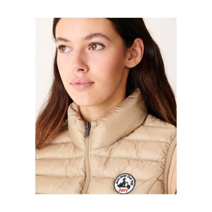 Doudoune sans manches Seda Just over the top Femme Beige