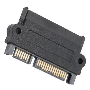 CY Adaptateur SATA 7 Broches Femelle Vers 7 Broches Mâle Coudé à 360 Degrés Pour Ordinateur De Bureau SSD HDD Carte Mère