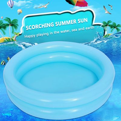Pataugeoire Gonflable 60 Cm Pour Enfant – PVC épais, Pompe Manuelle Incluse – Ronde, Double Couche – Jardin, Balcon, Plage, Intérieur