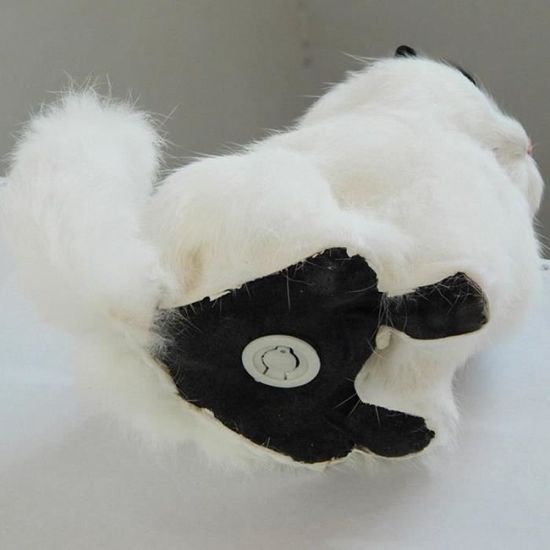 Peluche chat miaule online