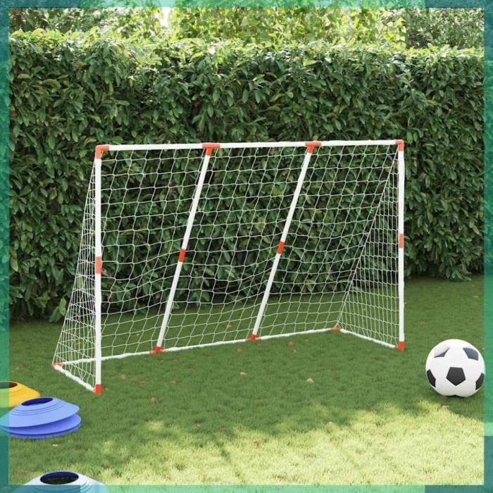 BINYI Kit de jeu de football pour enfants - En flanelle douce - Balles Velcro - Jouet de sport pour le jardin, l'intérieur et l'extérieur - Tapis de jeu - Cadeau d'anniversaire