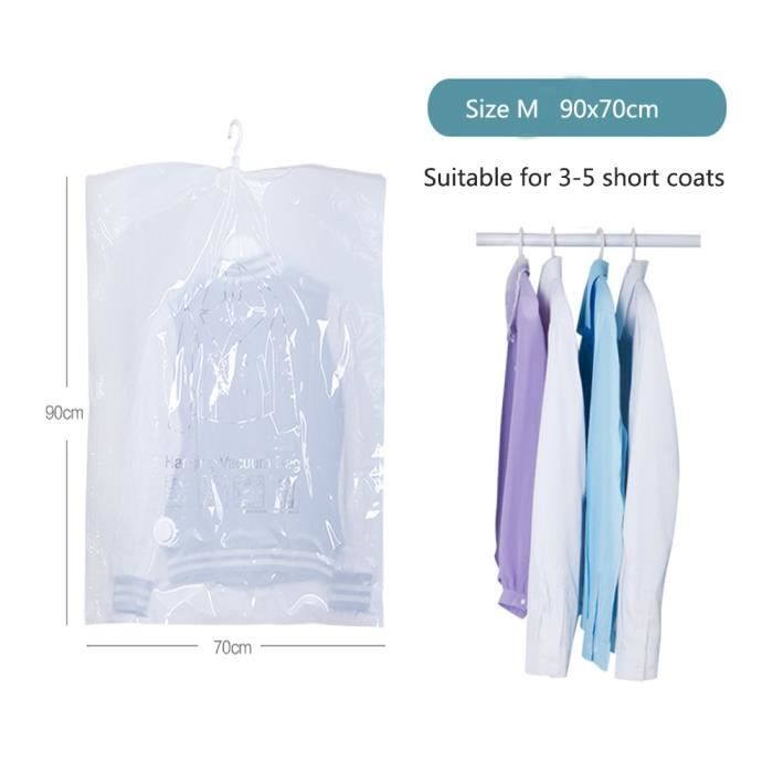 Housse de rangement Sacs sous vide pour v tements 5 pi ces sacs